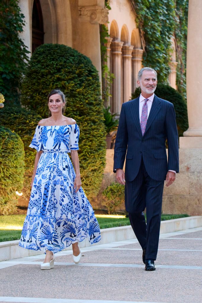 spanish royals host dinner for authorities in palma de mallorca