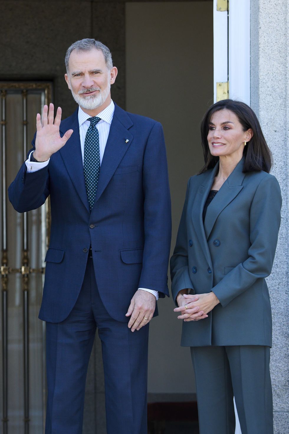 spanish royals host a lunch for the president of paraguay and his wife