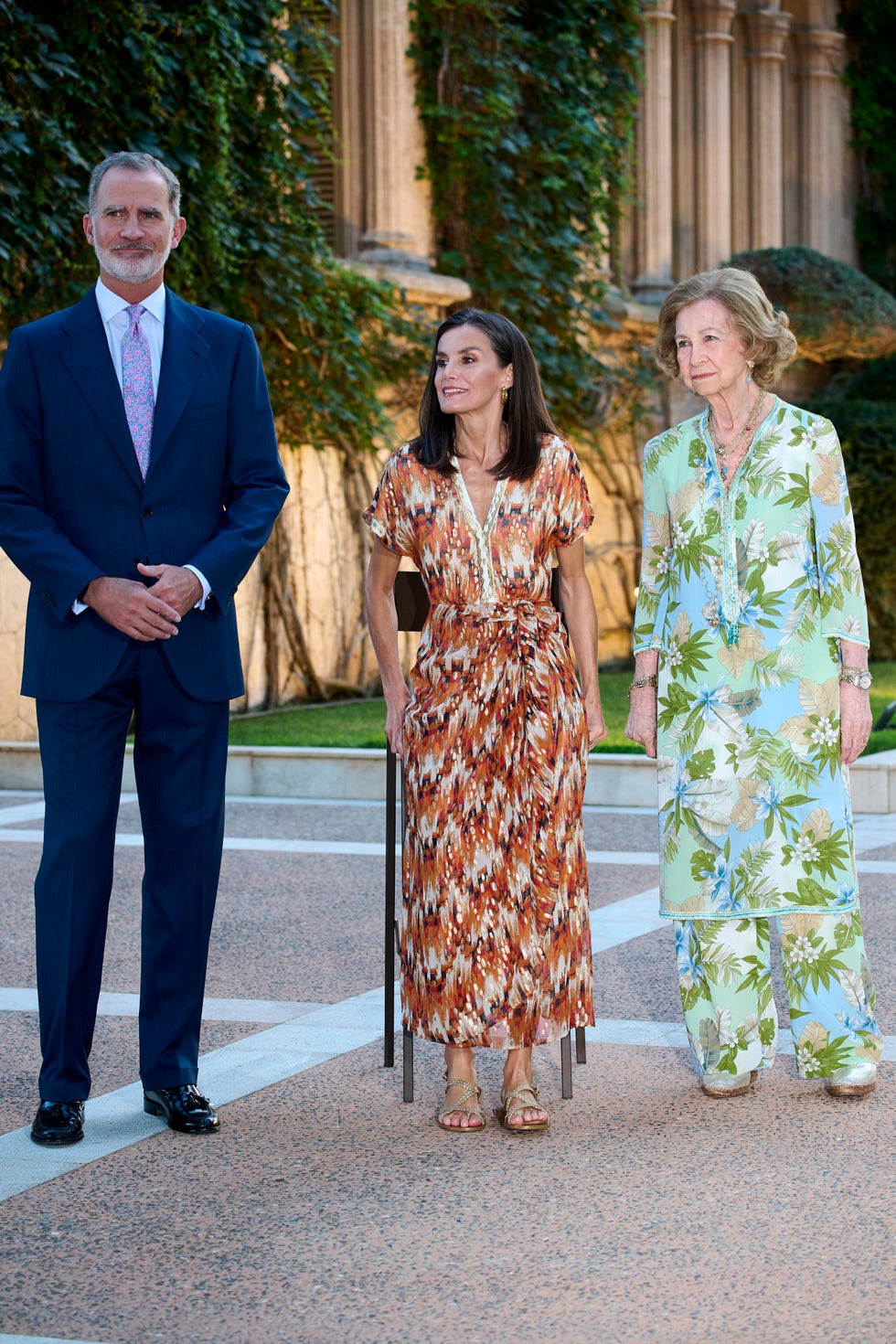 spanish royals host dinner for authorities in palma de mallorca