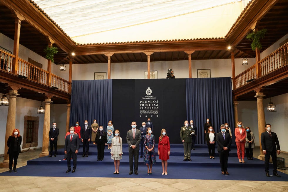 'princesa de asturias' 2020 audiencia a los galardonados