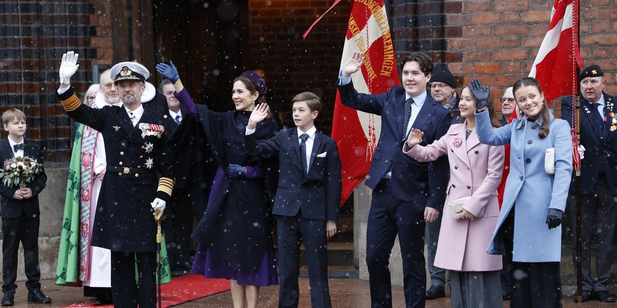 In Photos: Danish Royal Family Celebrate the Start of King Frederik's ...