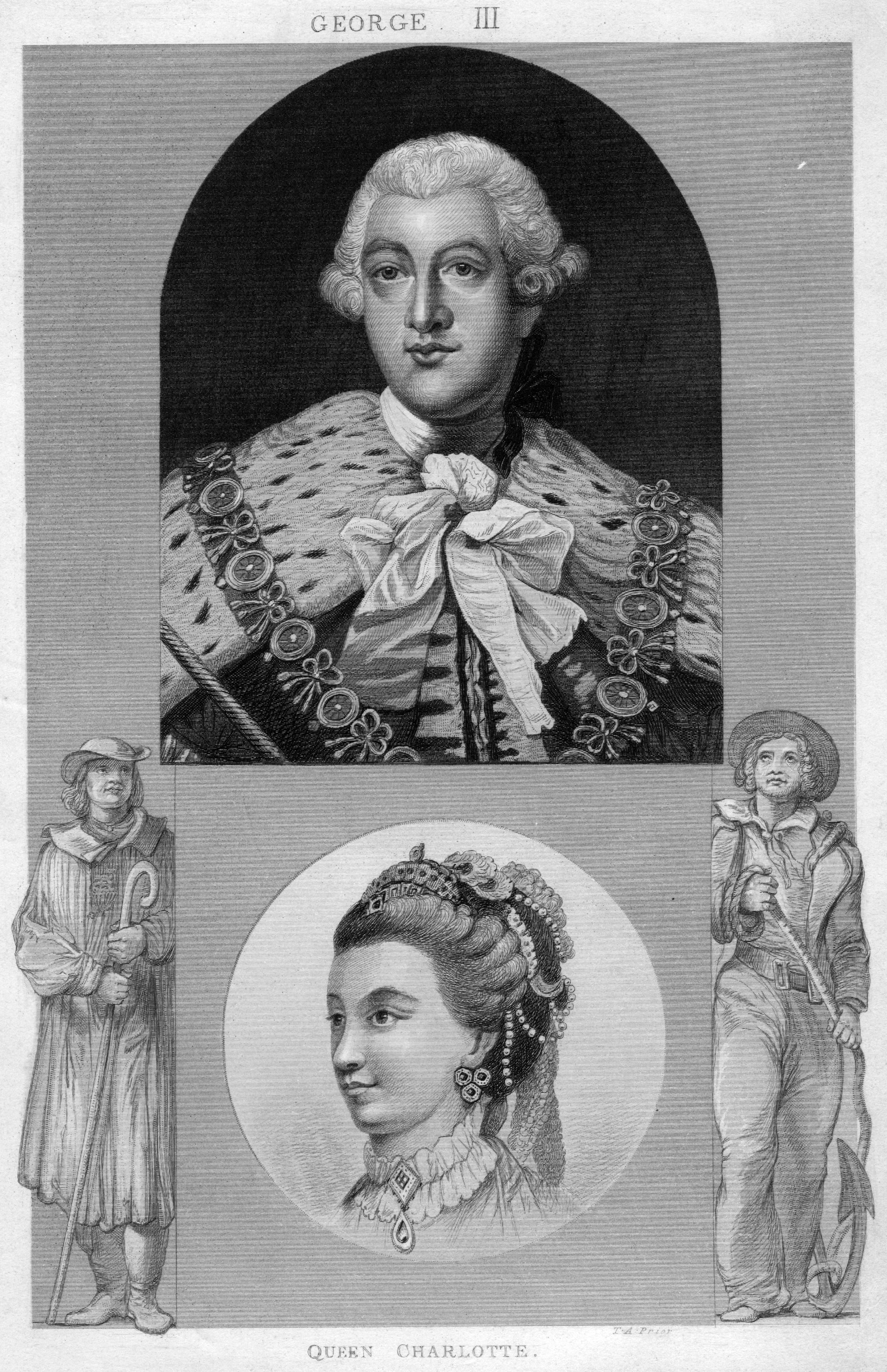 The true story of Queen Charlotte and King George III's troubled romance