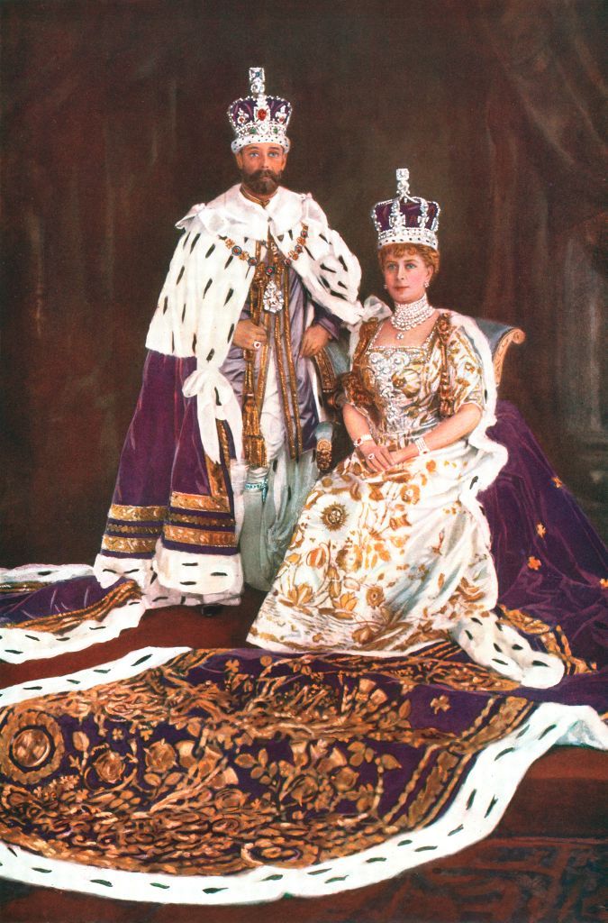 king george v and queen mary 1911