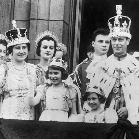 King George VI and Queen Elizabeth's coronation