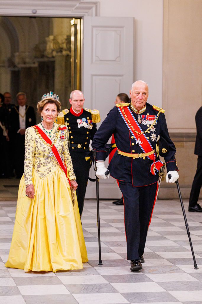 queen margrethe ii of denmark celebrates 50 years anniversary of accession to the throne