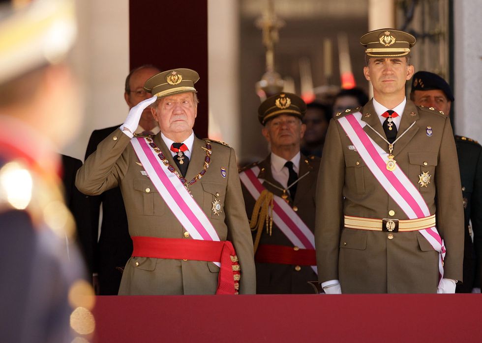 spanish royals attend san hermenegildo order biannual meeting