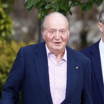 king juan carlos of spain shigthing in madrid
