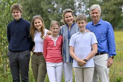 king philip and queen mathilde holidays in limburg
