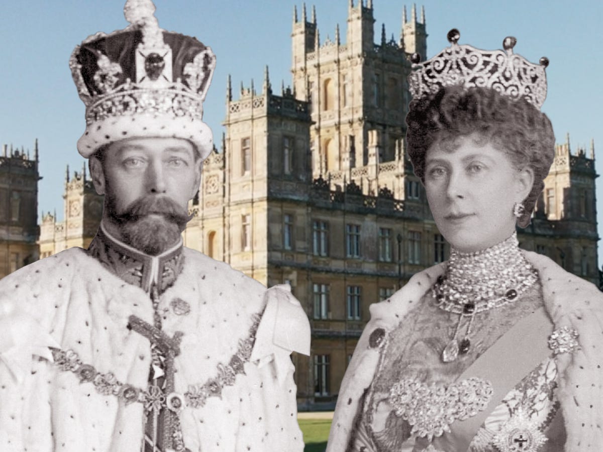 King George V, Queen Mary's Visit in the Downton Abbey Film Is Based on a  True Story