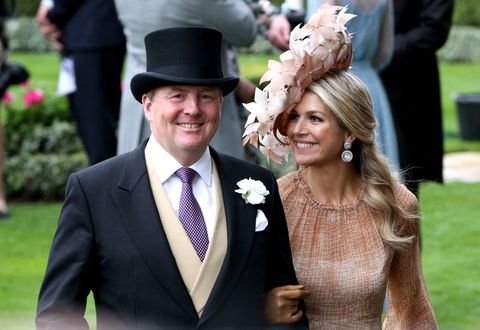 King Willem-Alexander and Queen Maxima at Royal Ascot.