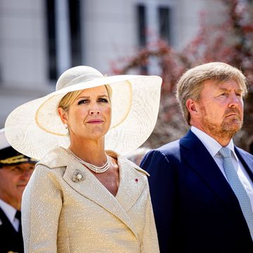 dutch royals state visit to belgium  day one in brussels