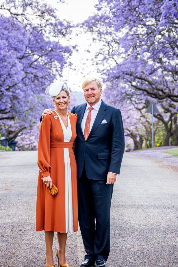 dutch royals state visit to south africa day one