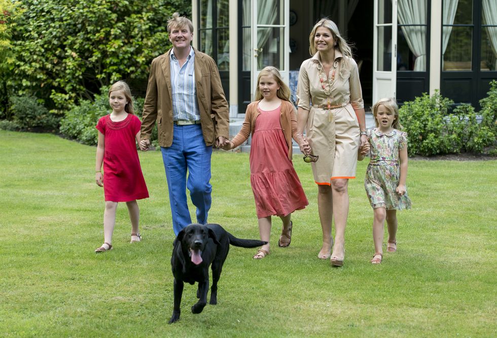 dutch royal family hold annual summer photocall