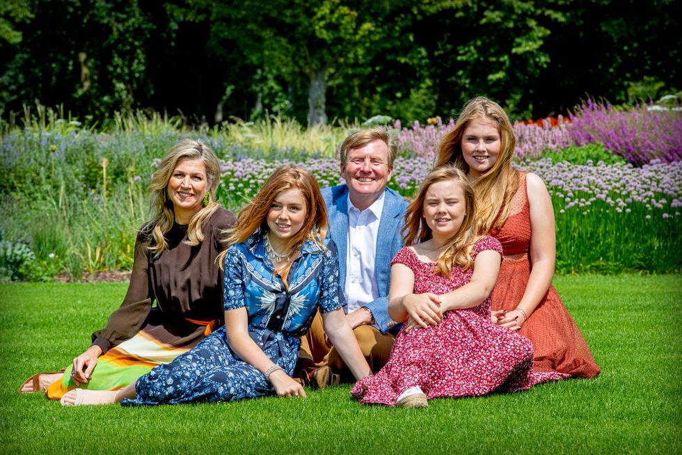 dutch royal family summer photo call in the hague