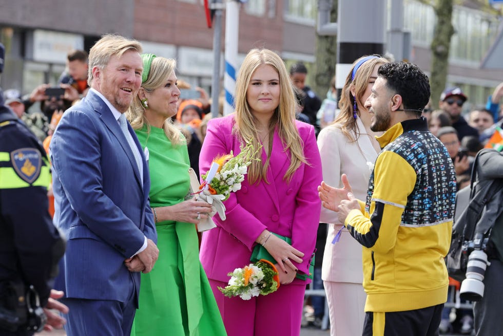 dutch royal family celebrates kingsday in rotterdam