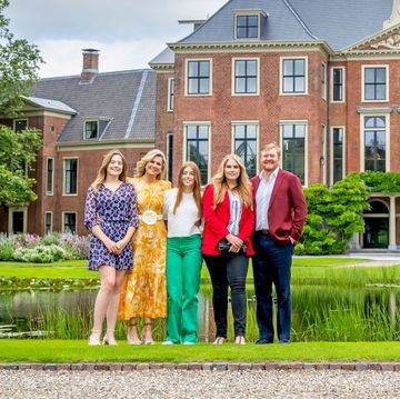 dutch royal family summer photo call at huis ten bosch palace