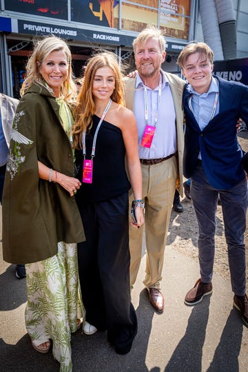 dutch royals attend the dutch grand prix