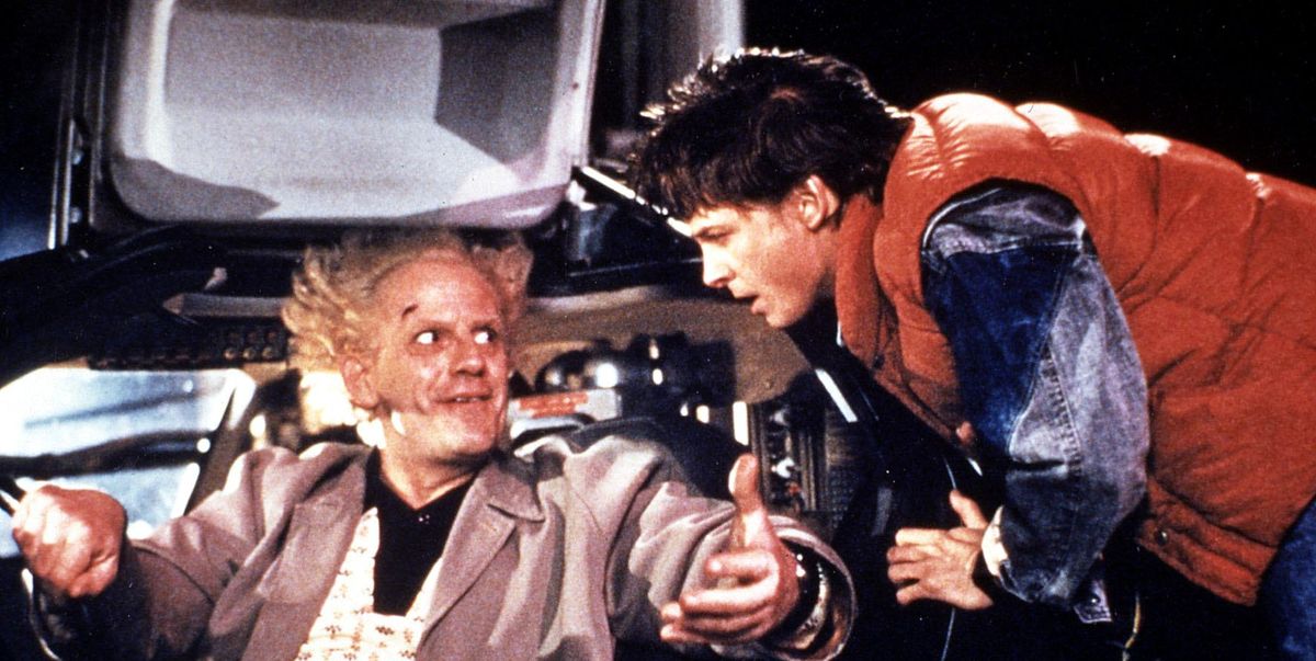 Back to the Future: Does physics of Marty's time travel add up?