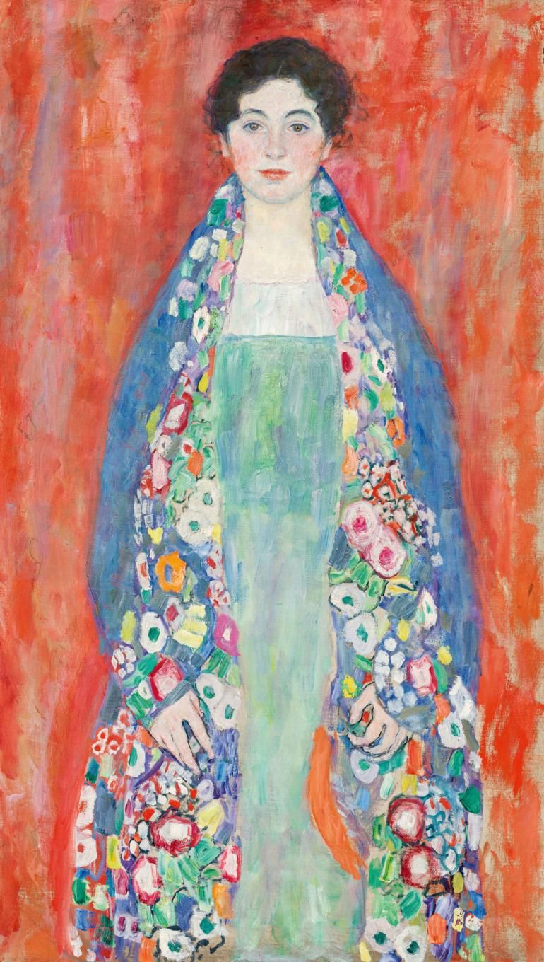 Portrait of Fräulein Lieser by Gustav Klimt to Be Auctioned in