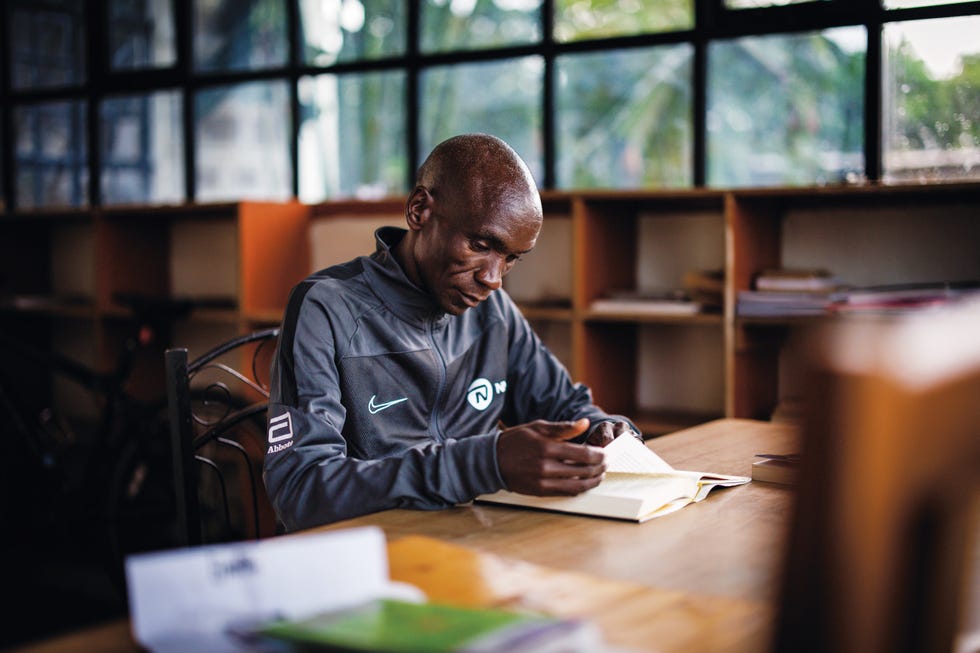 kipchoge reading