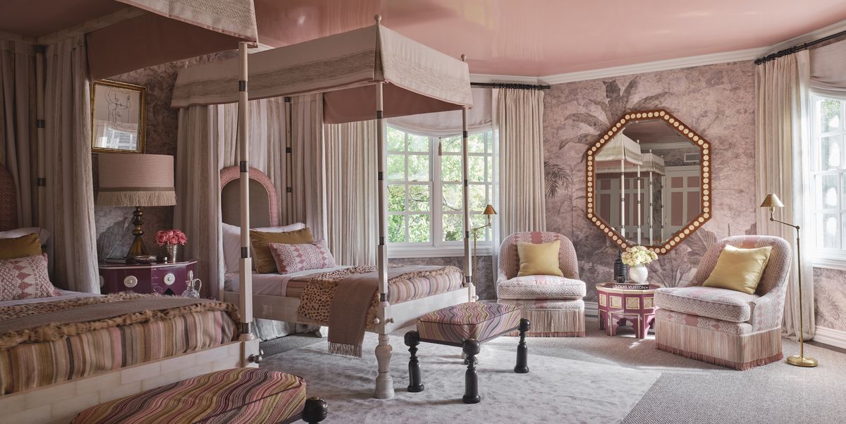 kips bay dallas 2021 bedroom martyn lawrence bullard pink rooms