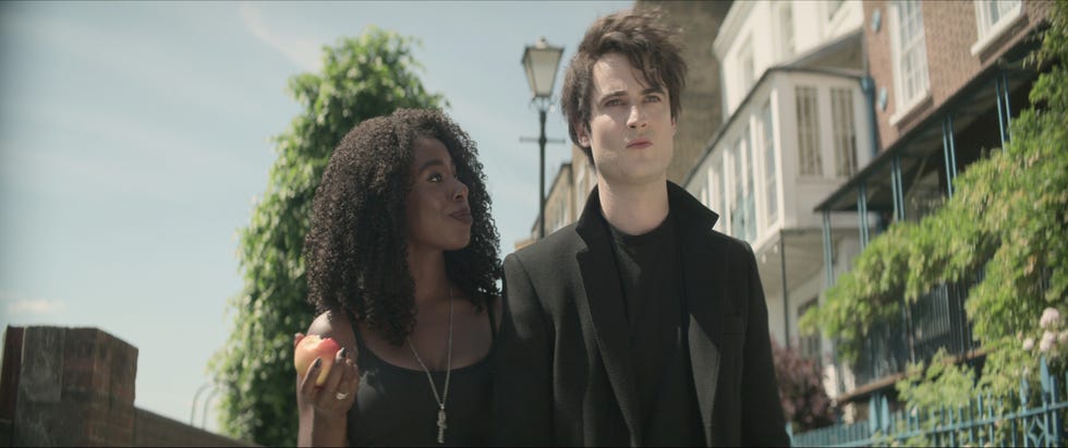 kirby howell baptiste tom sturridge the sandman