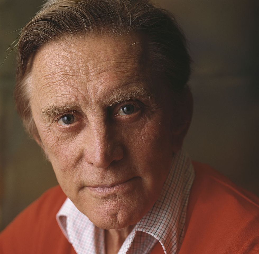 american actor kirk douglas, circa 1990 photo by nancy r schiffgetty images