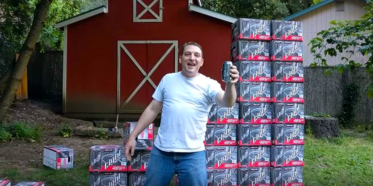 Man Goes Viral for His Hilarious Costco Kirkland Light Beer Commercial