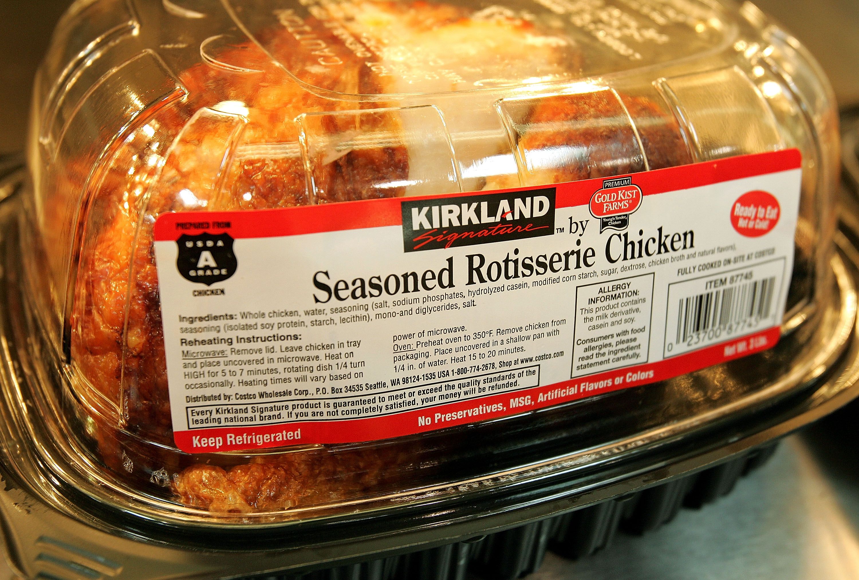 Costco Customers Say The Rotisserie Chicken Is Causing Stomach