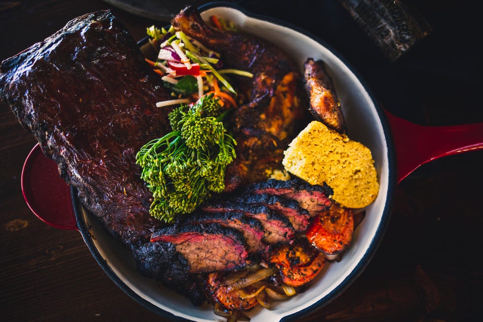 Food, Dish, Cuisine, Tandoori chicken, Ingredient, Recipe, Meat, Chicken meat, Produce, Roasting, 
