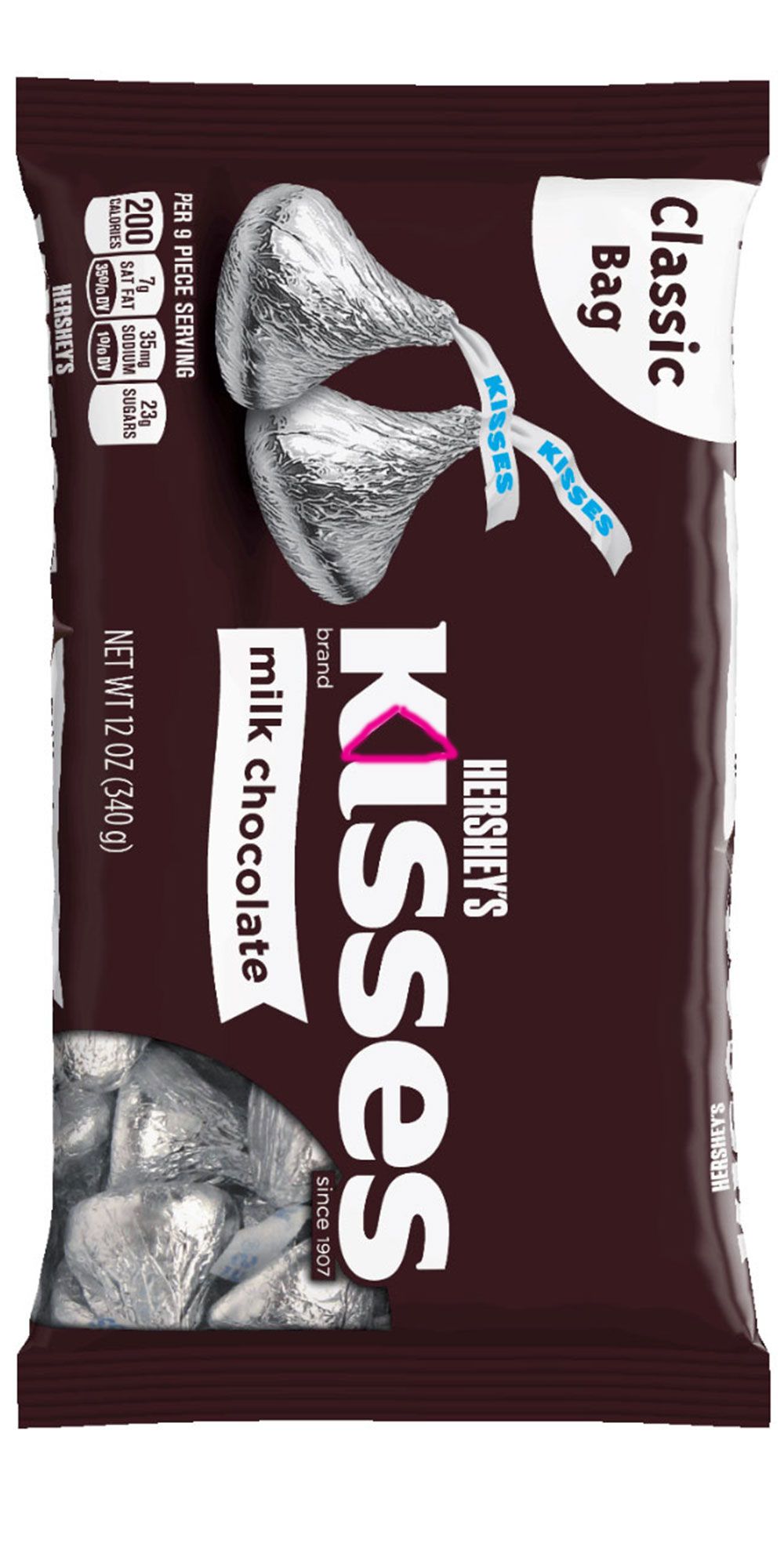 HERSHEY'S KISSES Milk Chocolate Treats Easter Candy Bag, 1 bag / 17 oz -  Ralphs