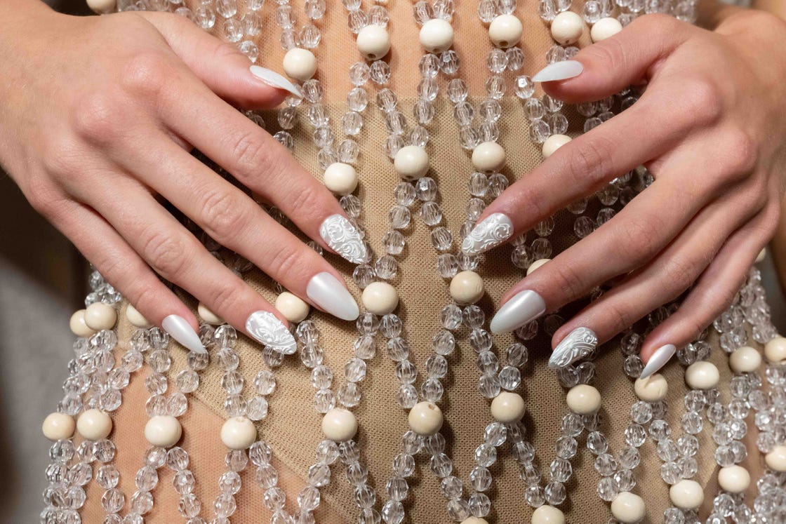 kiss nails at patbo spring 2024 fashion show, saturday, sept 9, 2023, in new york diane bondareff for kiss nails