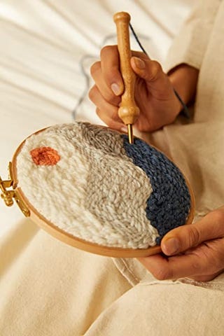 manualidades diy para hacer en casa bordar a mano punch needle