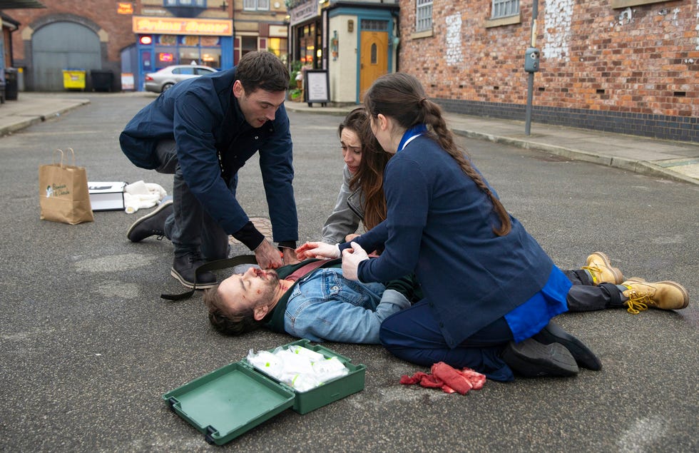 kit, david, shona, coronation street