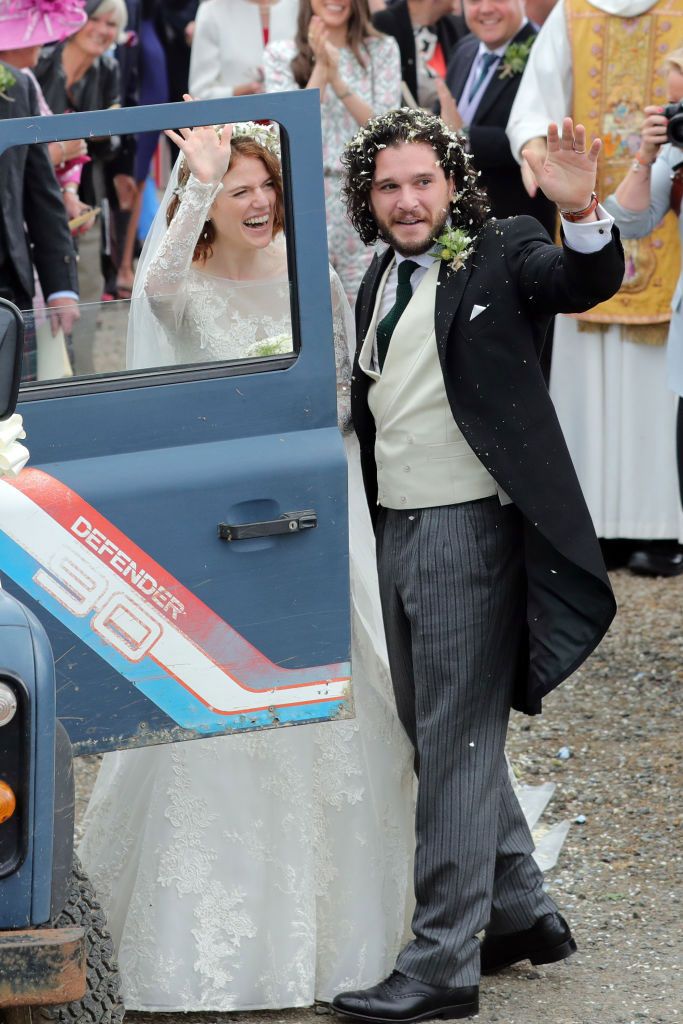 Kit Harrington Rose Leslie wedding | Game of Thrones stars married