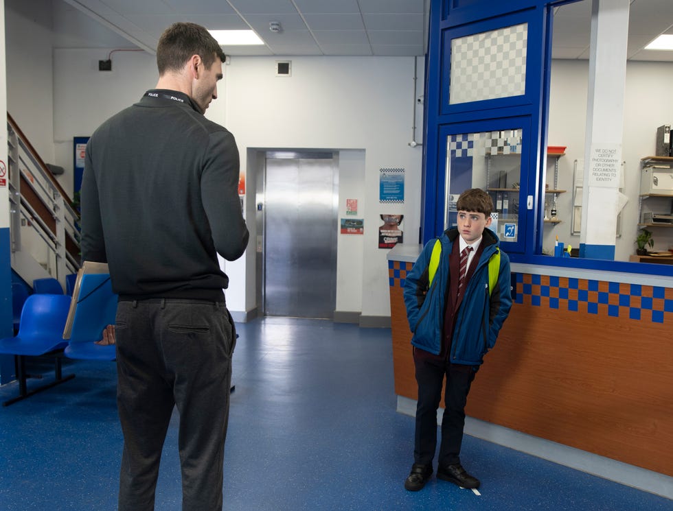 EMBARGOED 27/12/2024 00:01 Kit, Joseph, Coronation Street kit, joseph, coronation street