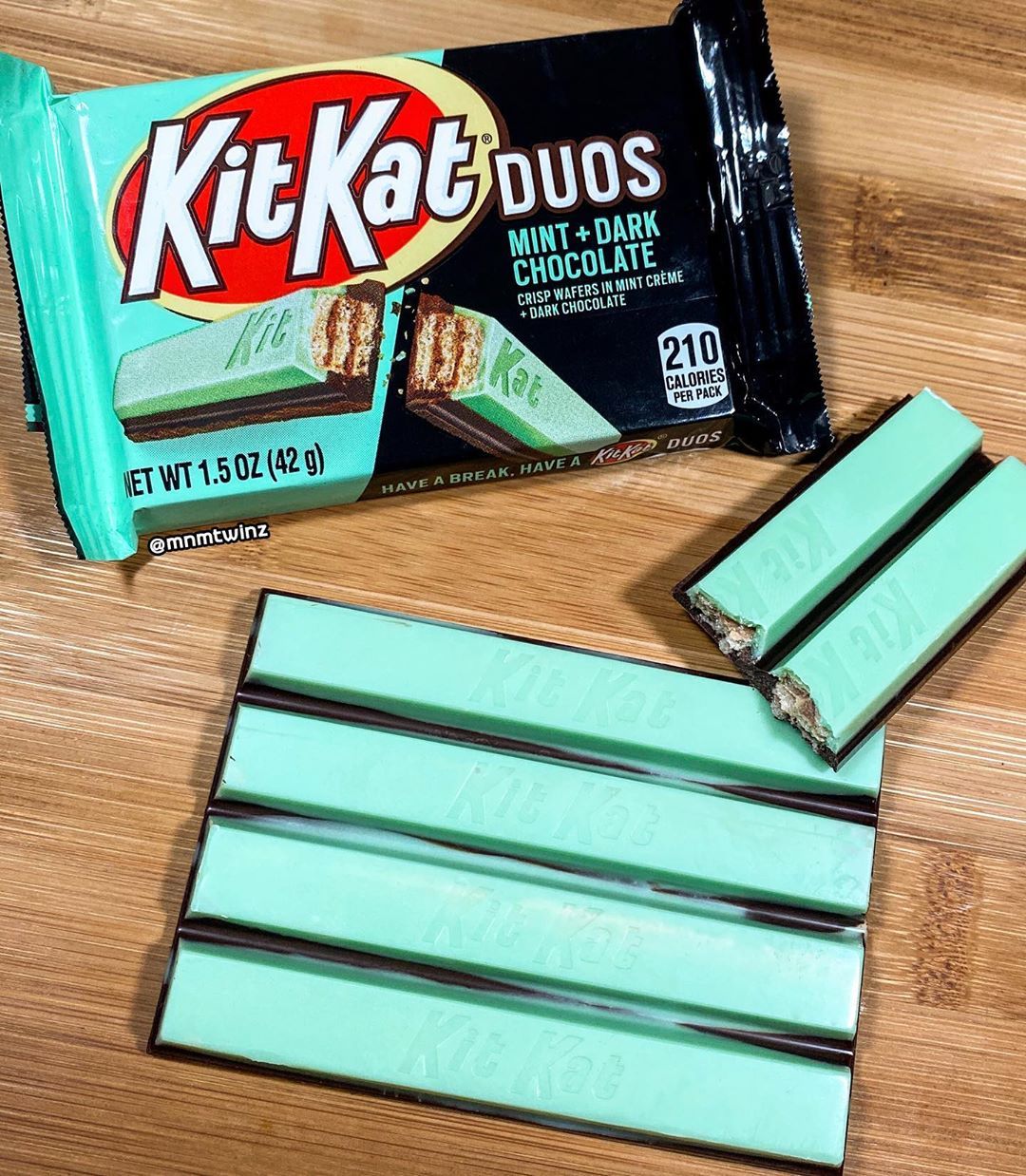 Kit Kat Is Releasing A New Duos Bar With Mint And Dark Chocolate - New Kit  Kat Products 2019