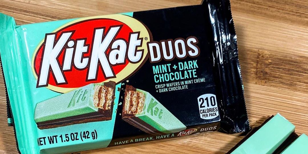 Kit Kat Is A New Duos Bar With Mint - New Kit Kat Products 2019