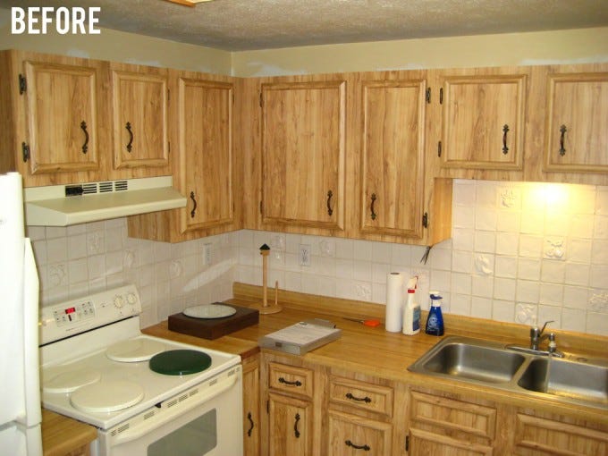 dark and dingy kitchen