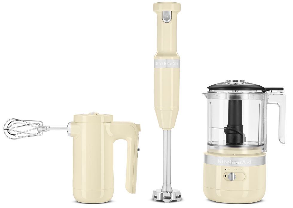 Udholdenhed perler Glamour KitchenAid launches cordless range in two new colours