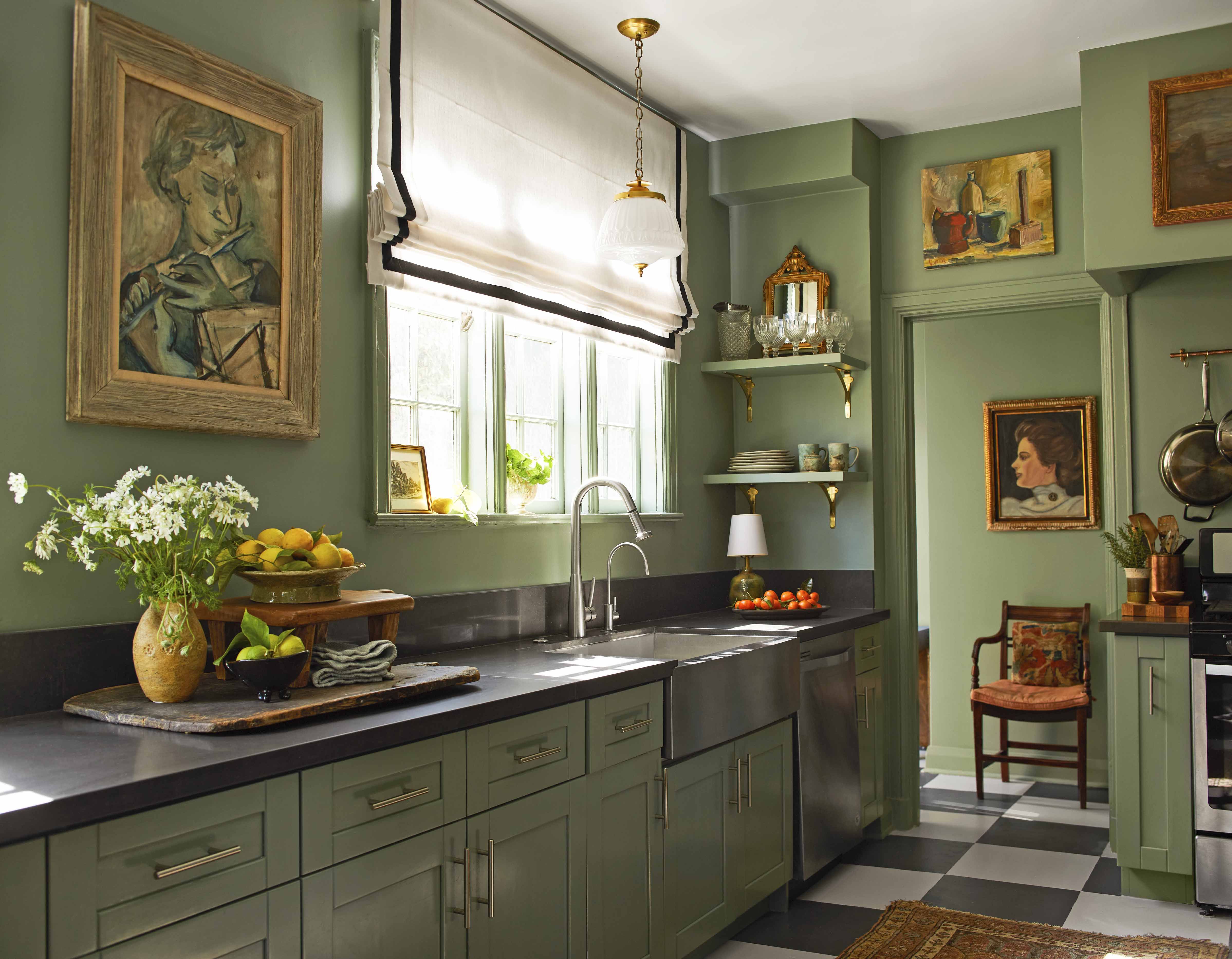 two tone painted kitchen cabinets ideas
