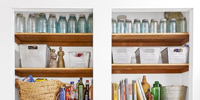 Convenient and Space-Saving Cabinet Organizing Ideas (Remodelaholic)  Food  storage containers organization, Cabinets organization, Diy kitchen storage
