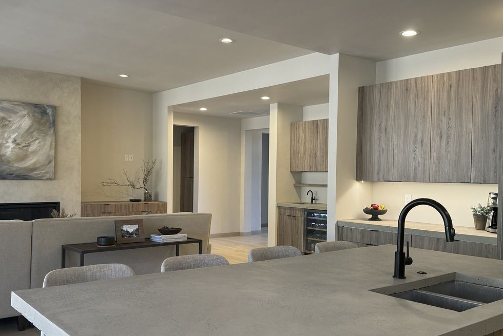 kitchen counter home interior