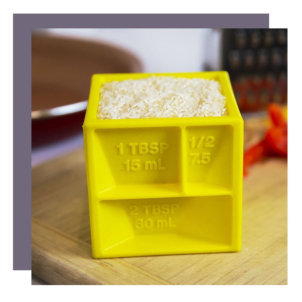 Kitchen Cube // All-in-One Measuring Device (Yellow) - The Kitchen Cube  PERMANENT STORE - Touch of Modern