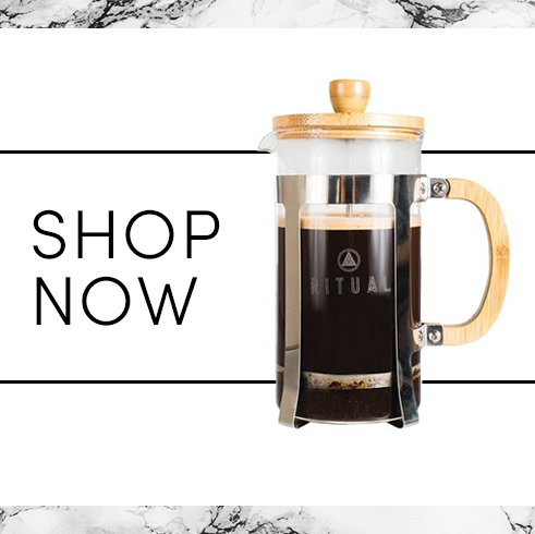 French press, Product, Small appliance, Home appliance, Kitchen appliance, Font, Drinkware, Water bottle, Glass, Bottle, 