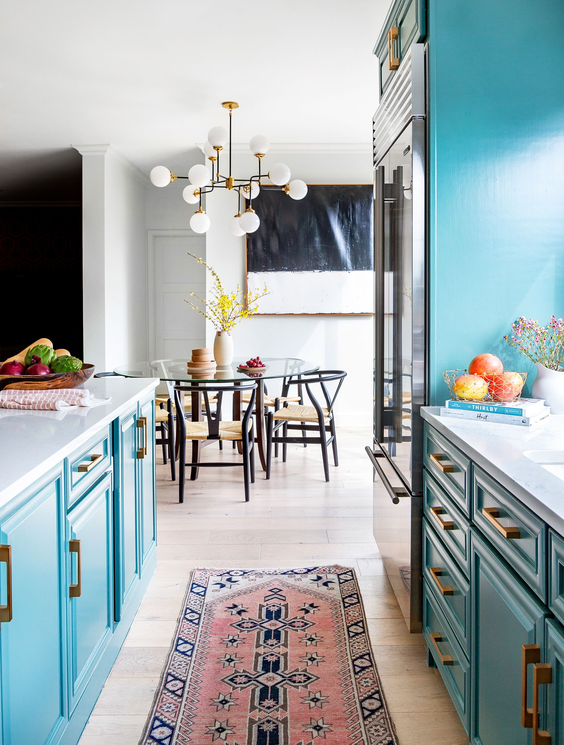 Blue Kitchen Cabinet Ideas, Image Gallery