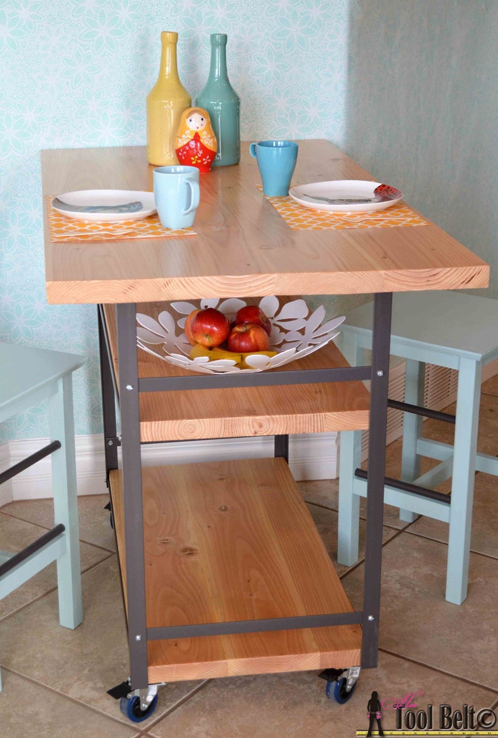 kitchen ideas with island rolling island