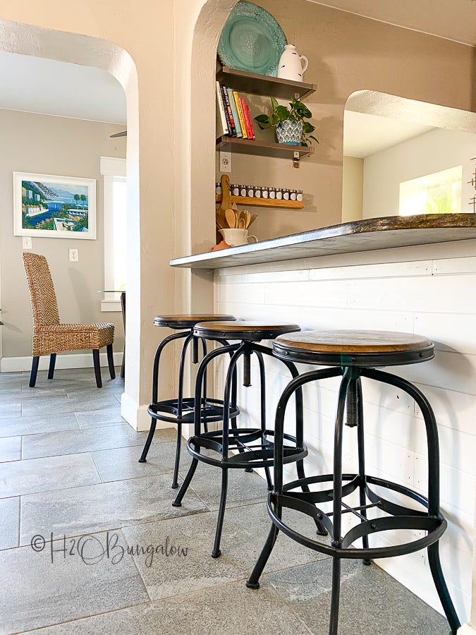 kitchen ideas with island wood trim