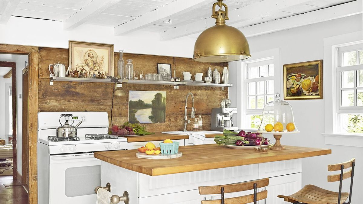 30 Farmhouse Kitchen Decor Ideas to make your Kitchen Look Warm & Welcoming  - Hike n Dip