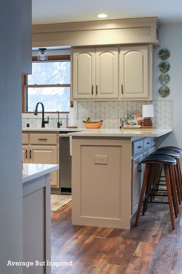 kitchen island ideas shaker trim